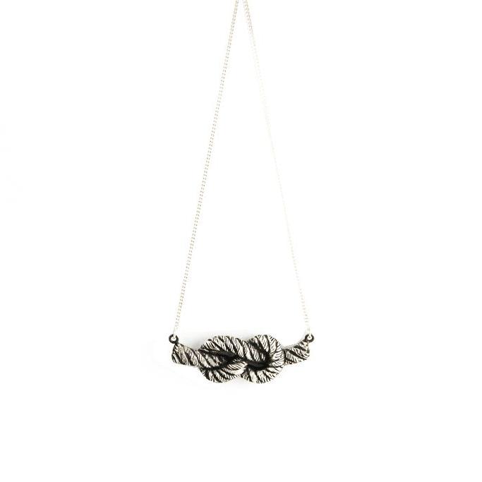 Knotted Rope-Necklace-Peaks & Prairies Jewellery