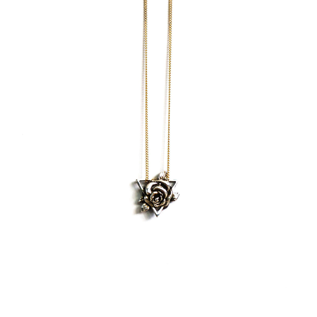 Geo Rose-Necklace-Peaks & Prairies Jewellery