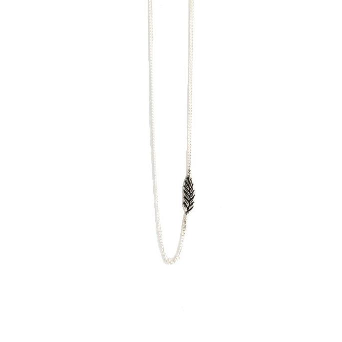 Wheat Chain - Silver-Necklace-Peaks & Prairies Jewellery