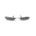 Wheat Climbers - Silver-Earring-Peaks & Prairies Jewellery